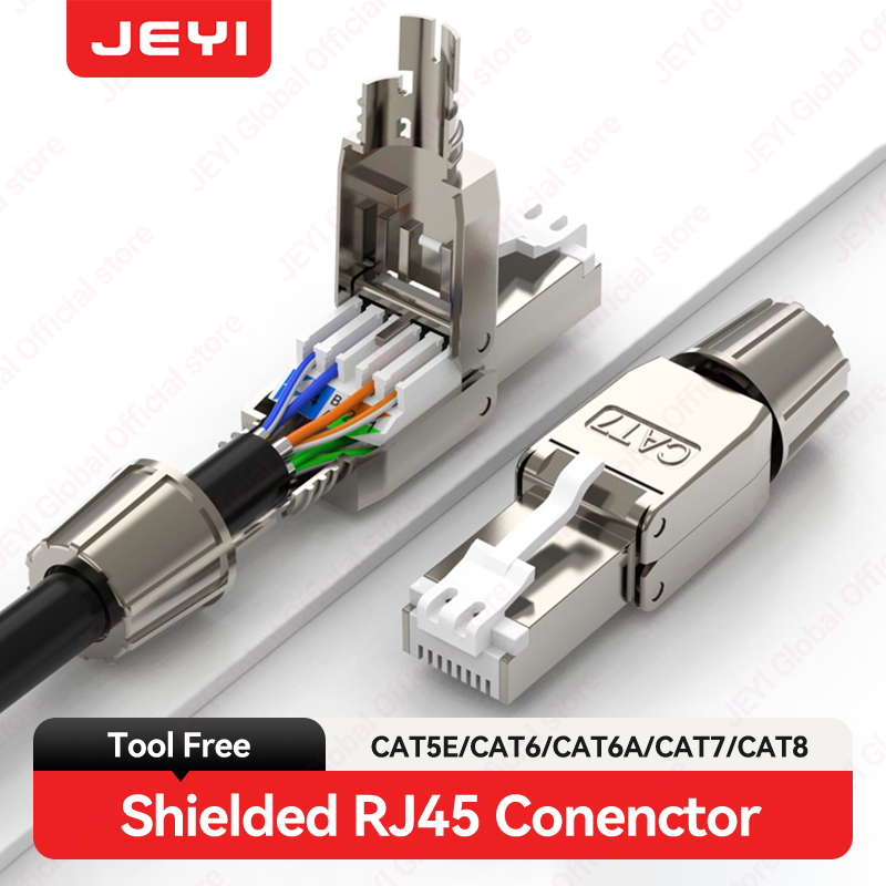 Rj45 Jack - JEYI CAT7 6A RJ45 คอนเนคเตอร์ 8P8C