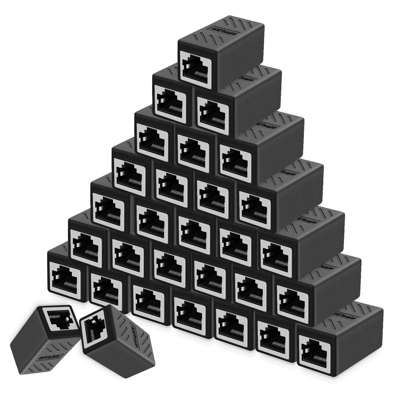 Rj45 Jack - ตัวต่อสายอีเธอร์เน็ต 5-20 ชิ้น, ตัวต่อ RJ45 Cat