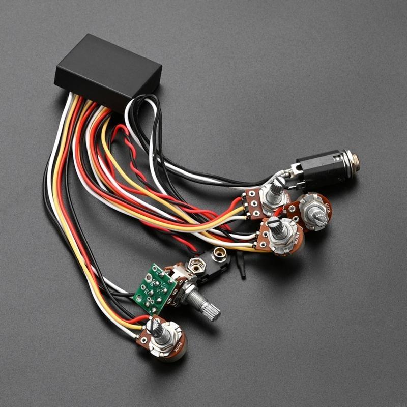 Passive Preamp - อีควอไลเซอร์ EQ แบบแอคทีฟและพาสซีฟ การเปลี่ยนวงจรปรีแอมป์เบสไฟฟ้า