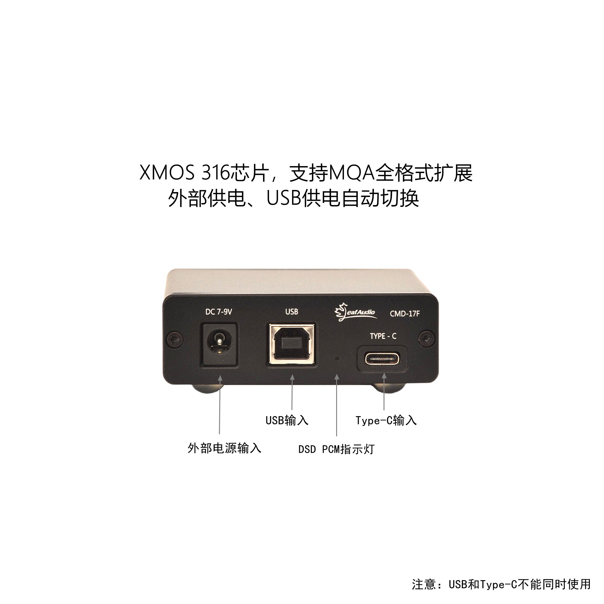 Audio Interface - การ์ดเสียงดิจิตอล Leaf Audio CMD17F อินเทอร์เฟซ USB