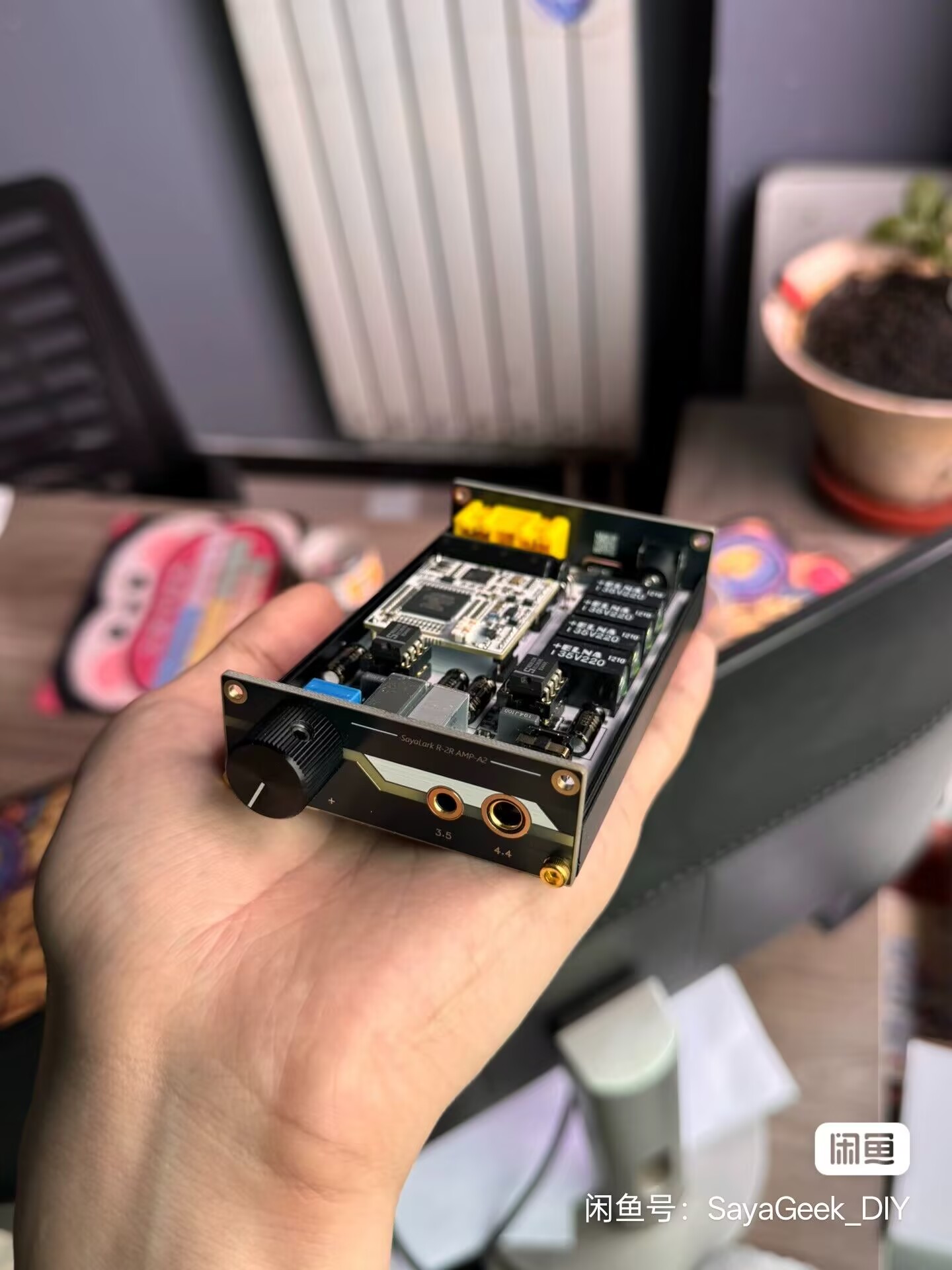 Headphone Amplifier - แบบพกพา R2R ถอดรหัสเครื่องขยายเสียงหูฟัง front-end หางเล็ก Native