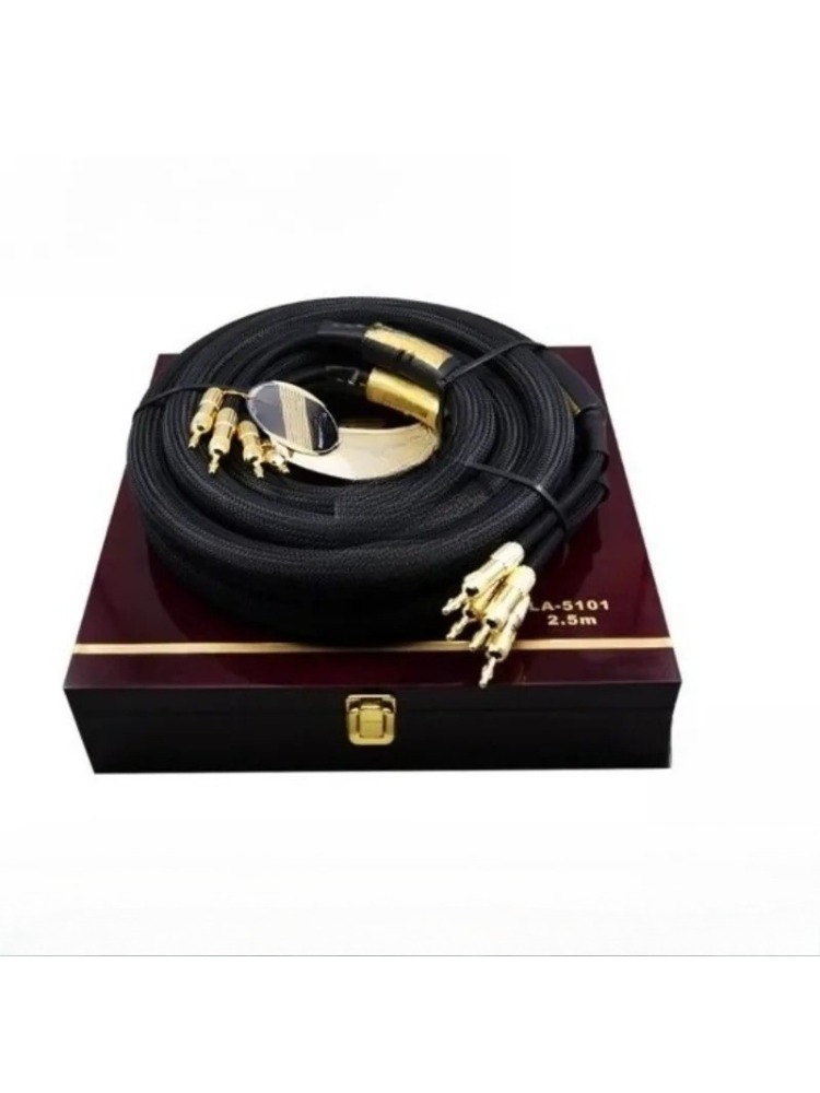 Banana Plug - สายลำโพงคุณภาพสูง Choseal 6N OCC Audiophile HIFI