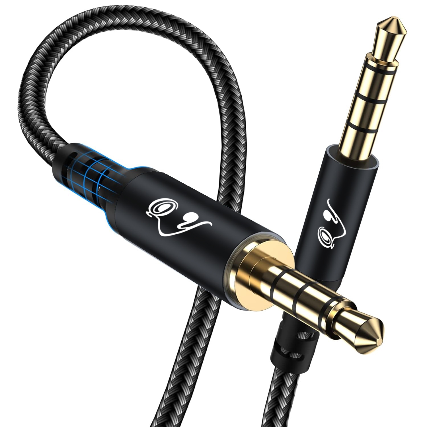 Trs Cable - สายสัญญาณเสียง TRRS AUX ขนาด 3.5 มม.,