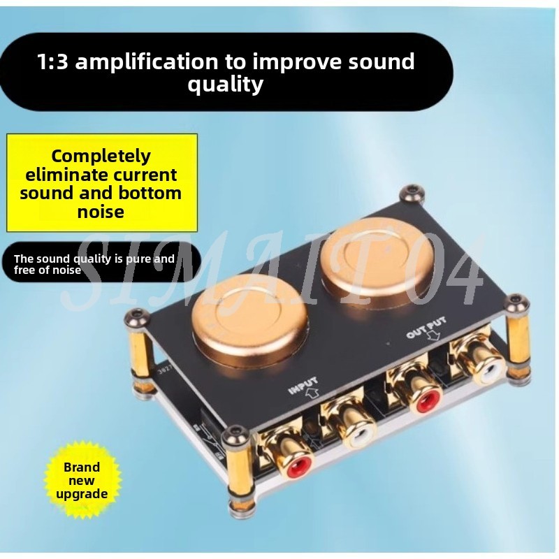 อุปกรณ์แยกเสียงแบบ Passive Aud - Passive Preamp บทวิจารณ์และราคา