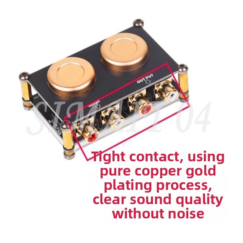 อุปกรณ์แยกเสียงแบบ Passive Aud - Passive Preamp บทวิจารณ์และราคา