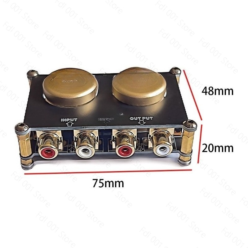 อุปกรณ์แยกเสียงแบบ Passive Aud - Passive Preamp บทวิจารณ์และราคา