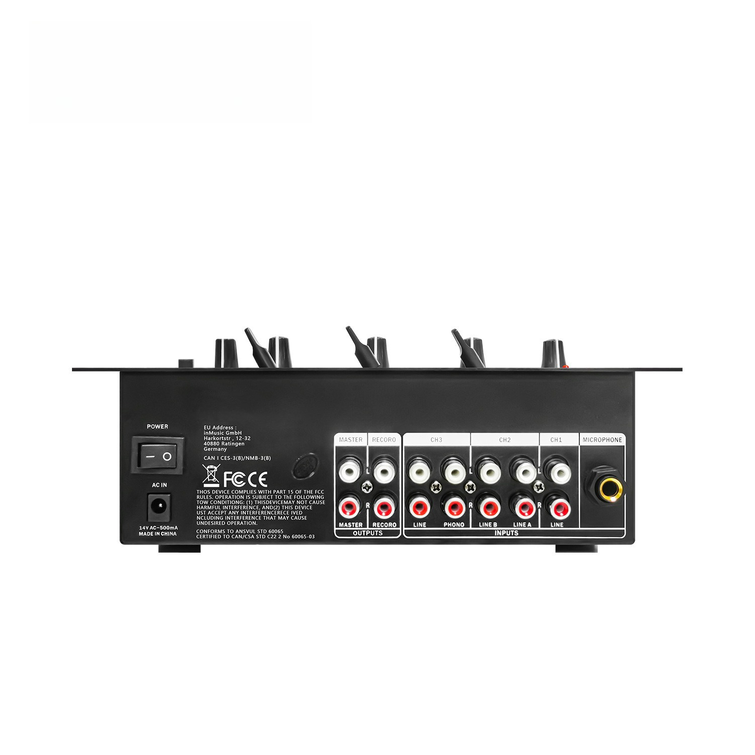 มิกเซอร์ดีเจ 4 แชนแนล, คอนโซลม - Audio Interface บทวิจารณ์และราคา