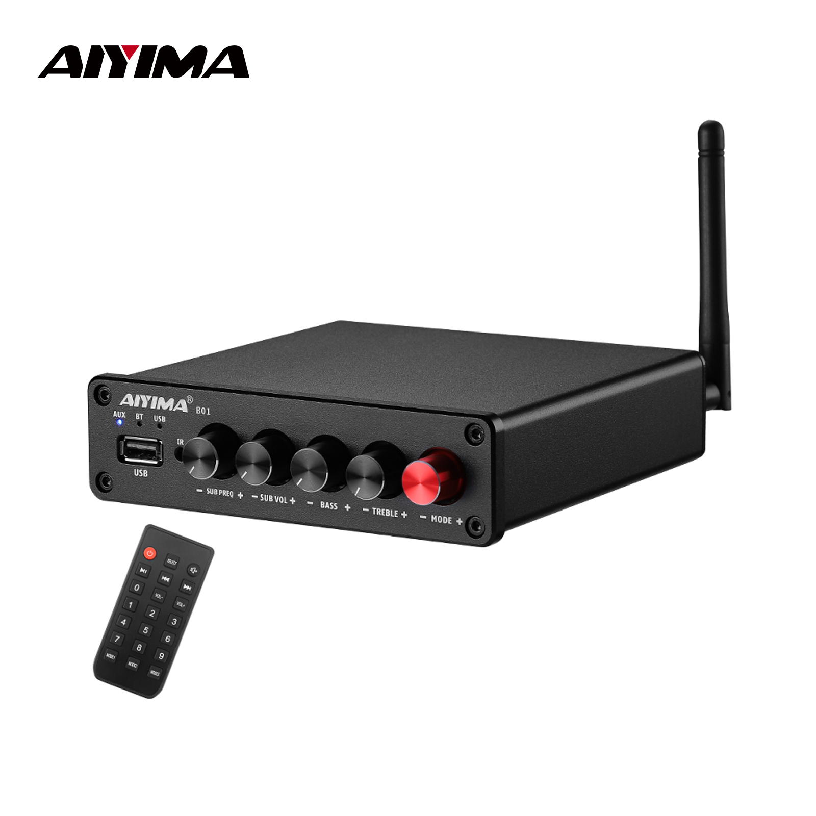 AIYIMA B01 เครื่องขยายเสียงบลู - Es9018 Dac บทวิจารณ์และราคา