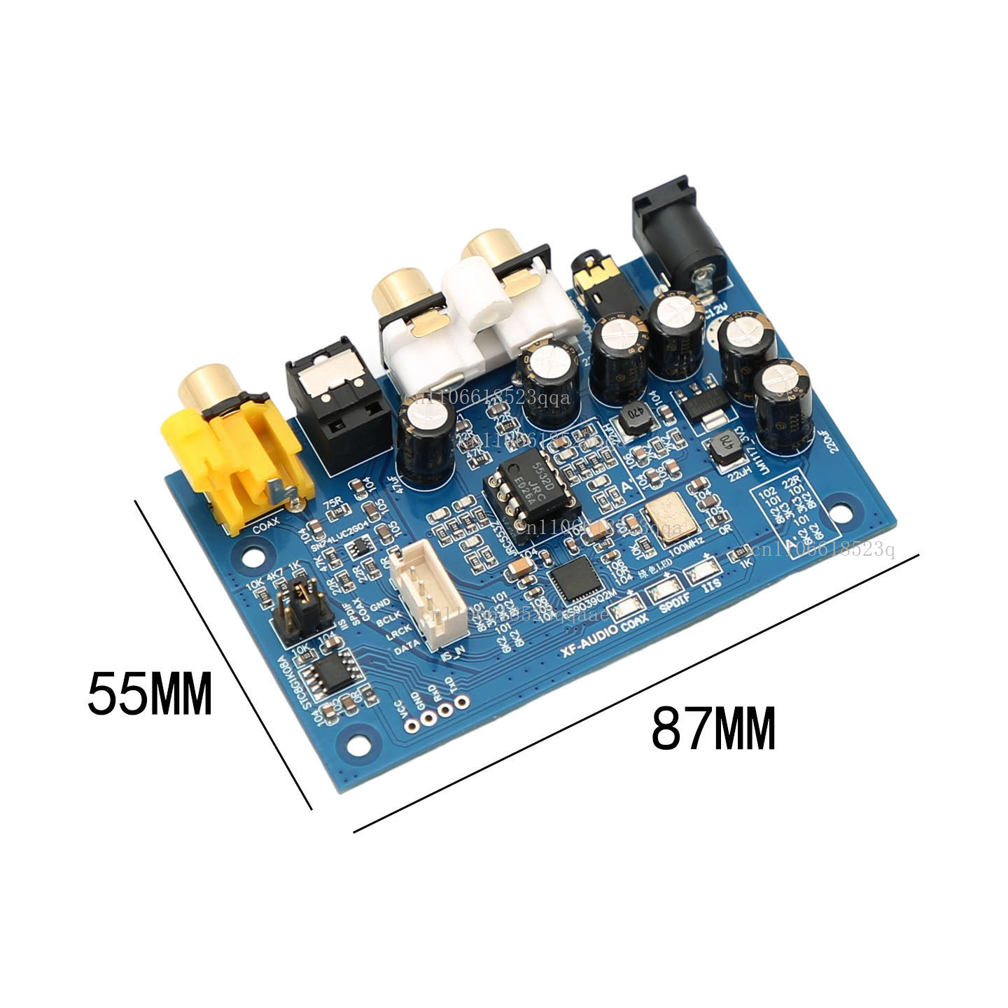 ES9039Q2M I2S DSD ไฟเบอร์, บอร - Dac Board บทวิจารณ์และราคา