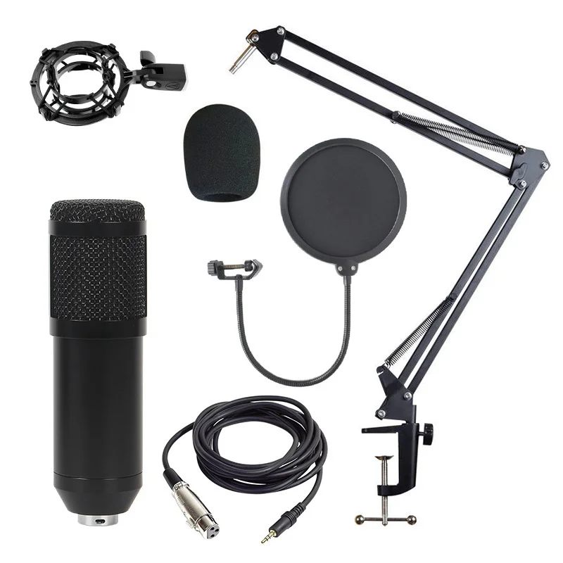 BM800 ชุดไมโครโฟนคอนเดนเซอร์,ส - Condenser Microphone Kit บทวิจารณ์และราคา
