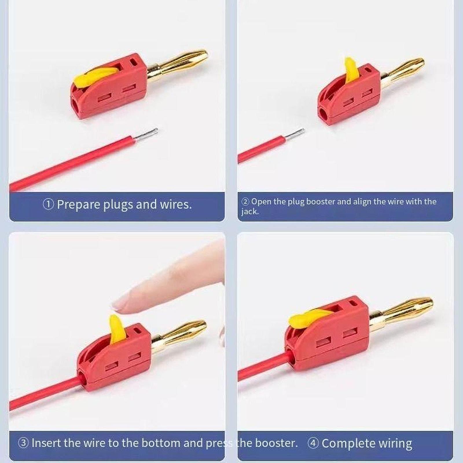 ปลั๊กกล้วยขนาด 4 มม. แบบมินิ ส - Banana Plug บทวิจารณ์และราคา