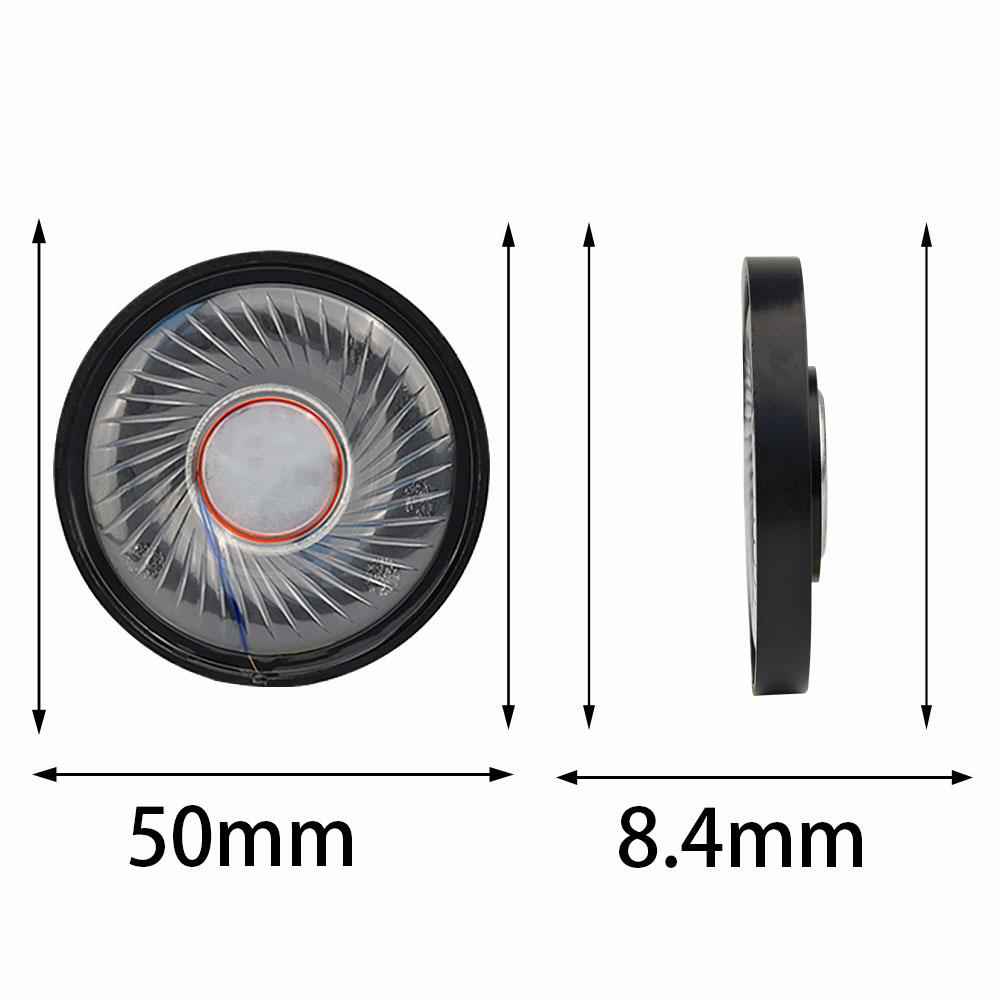 ไดรเวอร์หูฟัง QIGOM 50 มม. ชุด - Diy Speaker บทวิจารณ์และราคา