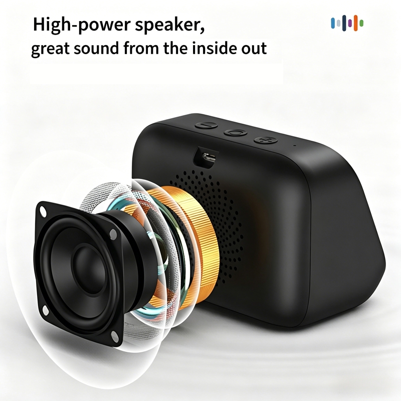 ลำโพงบลูทูธพร้อมผู้ช่วยเสียง A - Woofer บทวิจารณ์และราคา