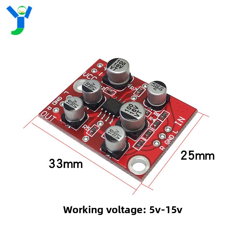 CHN 2027 Fever class AD828 บอร - Audio Amplifier Board บทวิจารณ์และราคา