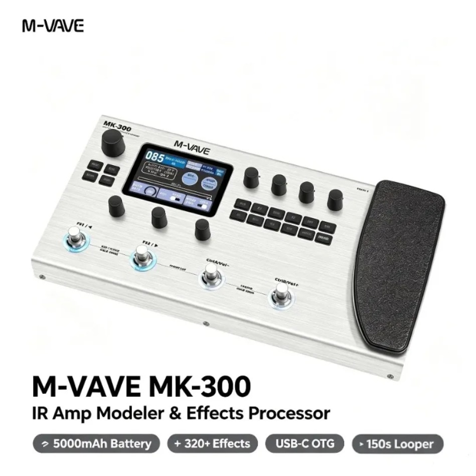 M-VAVE MK-300 โปรเซสเซอร์จำลอง - Audio Interface บทวิจารณ์และราคา