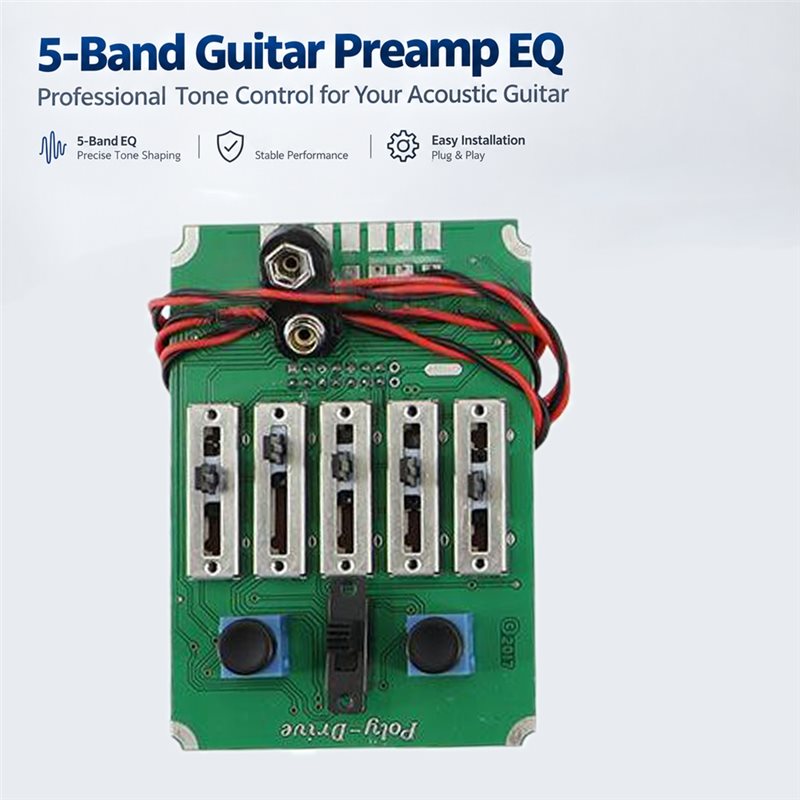 A06F-ปิ๊กอัพเพียโซแบบปรับได้ทั - Passive Preamp บทวิจารณ์และราคา
