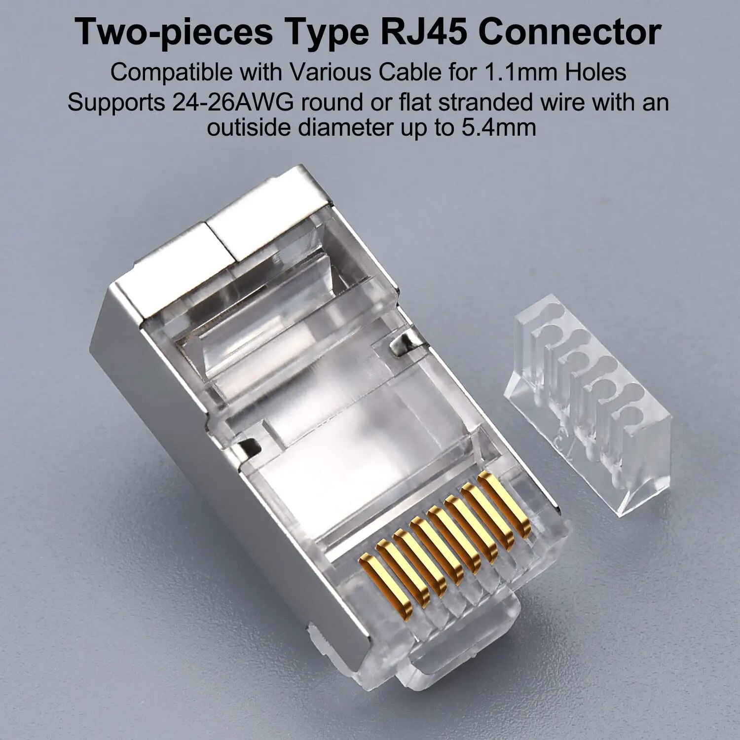 ZoeRax 50 ชิ้น Cat6 RJ45 ตัวเช - Rj45 Jack บทวิจารณ์และราคา