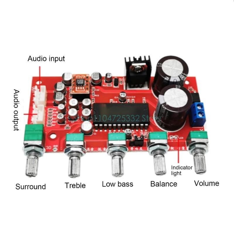 LM4610 Tone Preamp Sound Board - Volume Control Board บทวิจารณ์และราคา