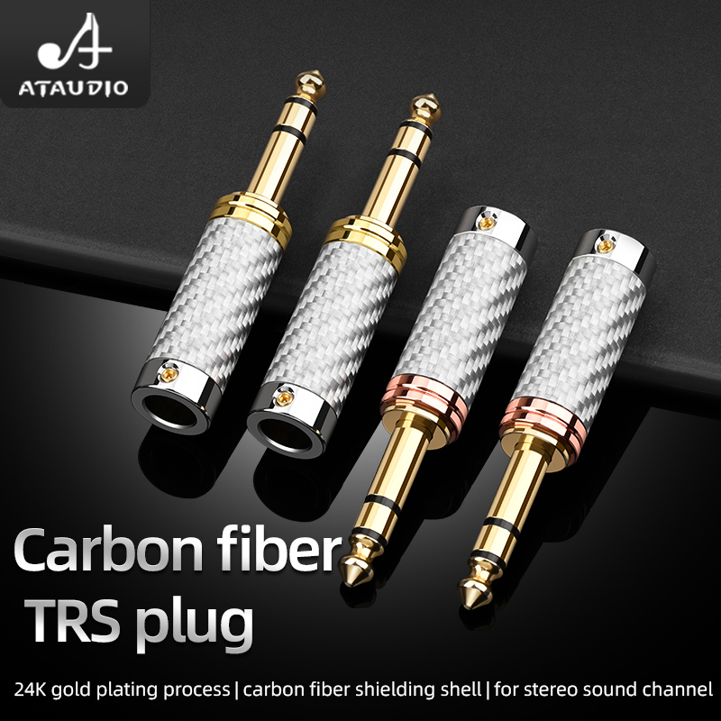 ATAUDIO 4PCS 6.5 มม.โรเดียมชุบ - Trs Cable บทวิจารณ์และราคา