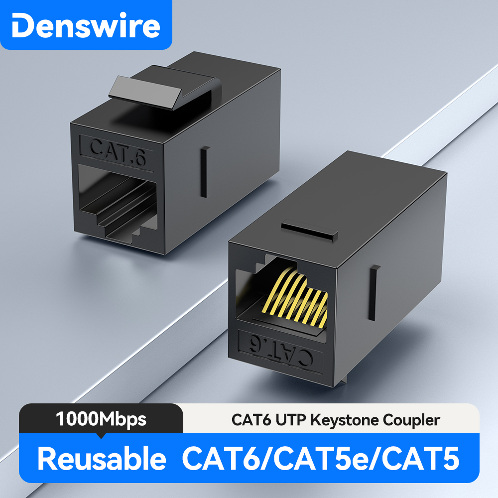 ดีนส์ไวร์ CAT6 คีย์สโตนแจ็ค อิ - Rj45 Jack บทวิจารณ์และราคา