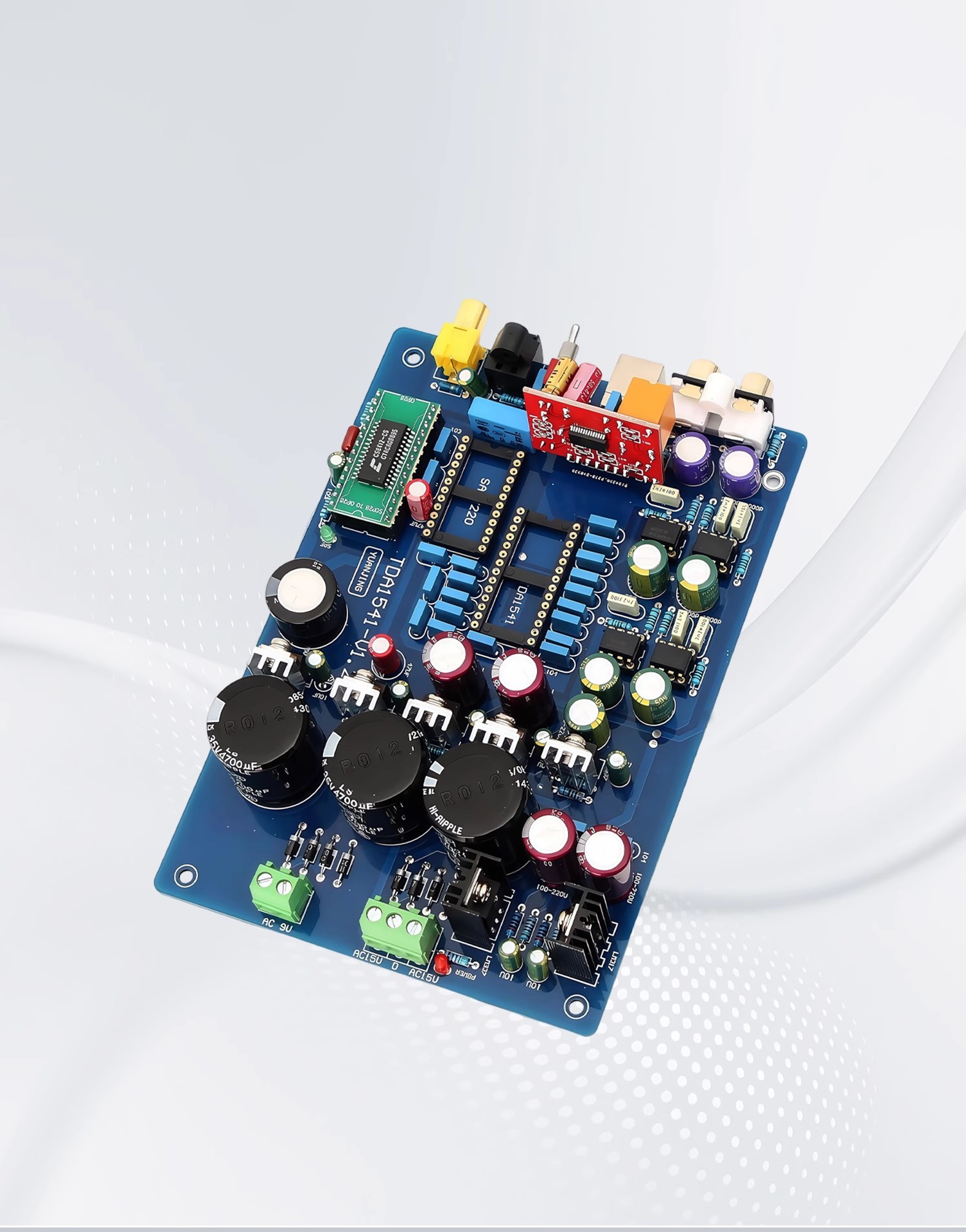 ประกอบ HiFi CS8412 + NE5534 TD - Dac Board บทวิจารณ์และราคา