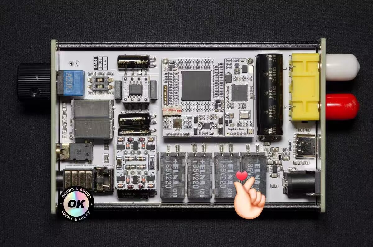 แบบพกพา R2R ถอดรหัสเครื่องขยาย - Headphone Amplifier บทวิจารณ์และราคา
