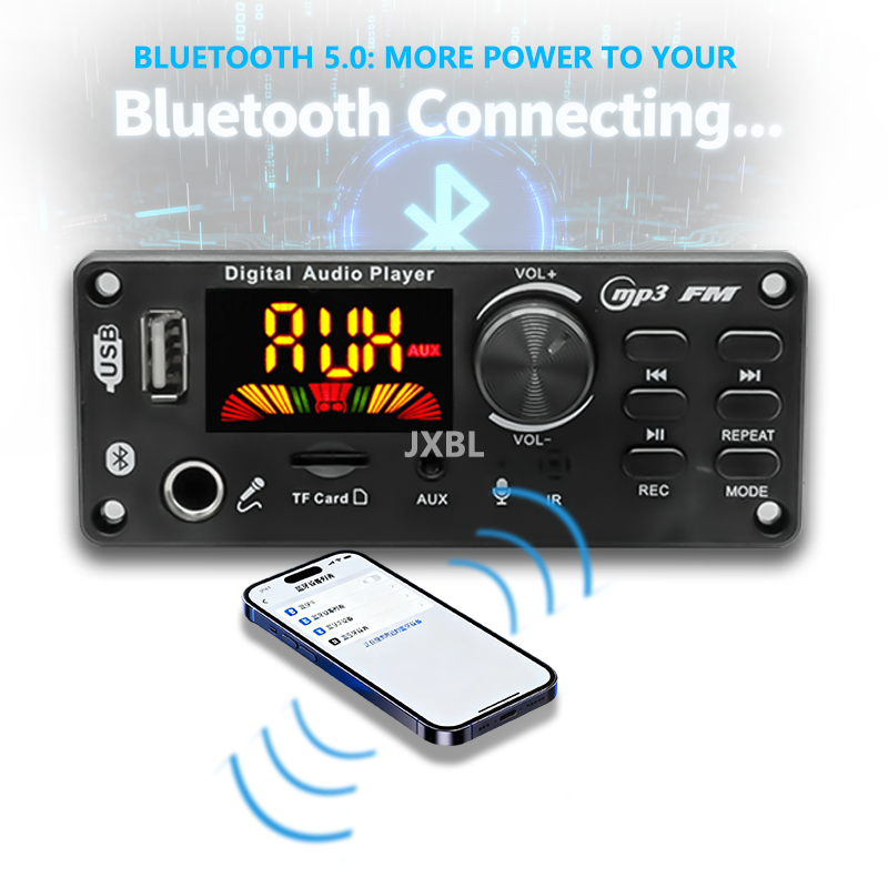 บอร์ดถอดรหัส MP3 บลูทูธ 5.0 กำ - Dac Board บทวิจารณ์และราคา