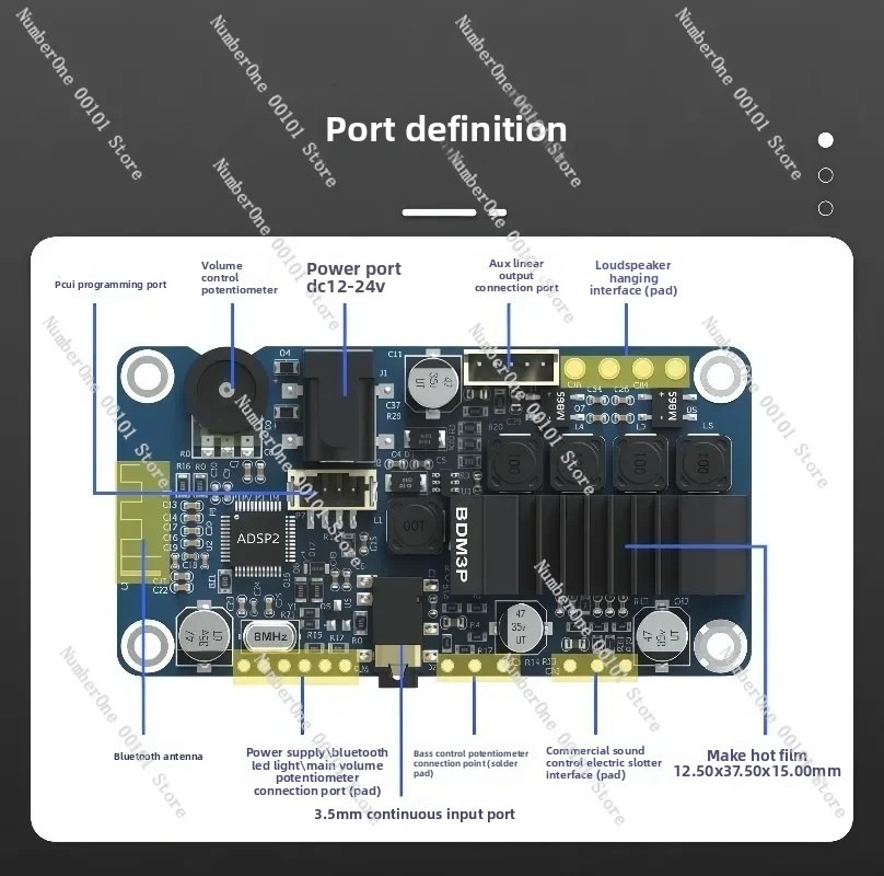 BDM3P บลูทูธแบบพกพา 5.3 เครื่อ - Diy Speaker บทวิจารณ์และราคา