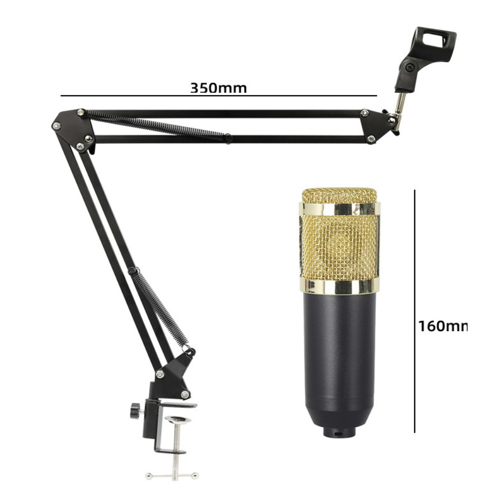 ชุดไมโครโฟนคอนเดนเซอร์ BM800 ส - Condenser Microphone Kit บทวิจารณ์และราคา