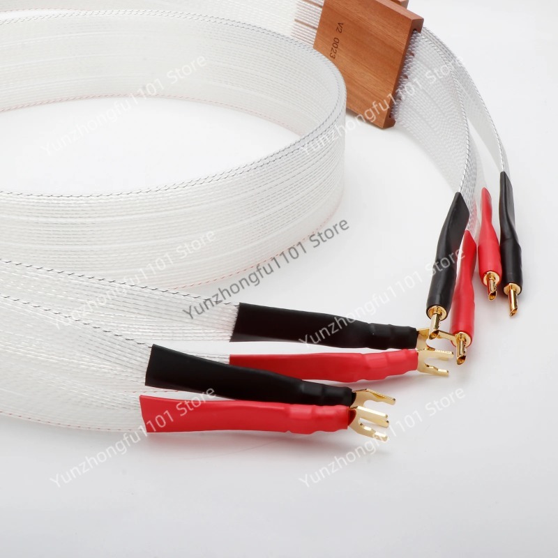 สายลำโพงคู่แบบม้วน 8N OCC สายฮ - Speaker Wire บทวิจารณ์และราคา