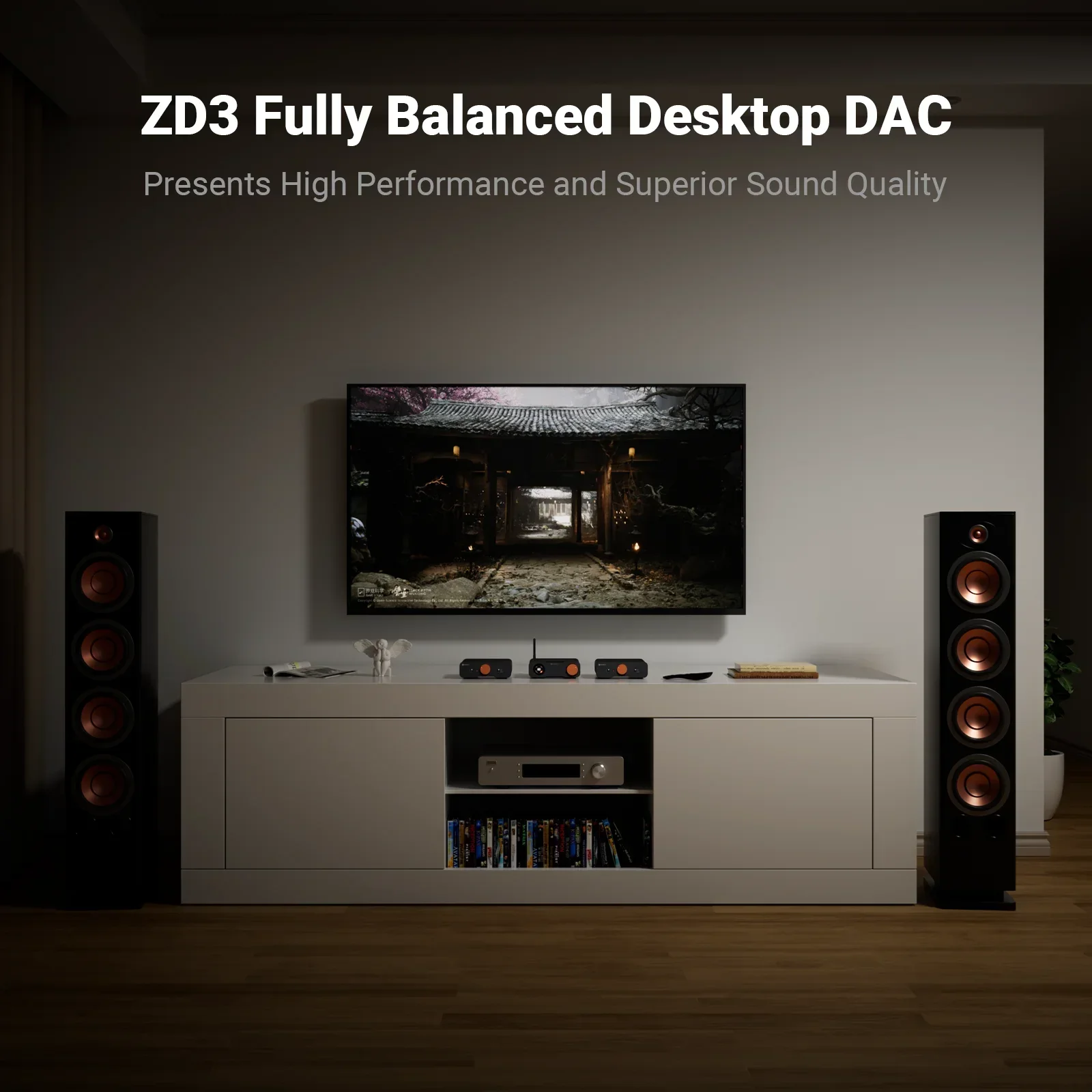 Fosi Audio ZD3 สีฟ้า DAC แบบตั - Audio Dac บทวิจารณ์และราคา