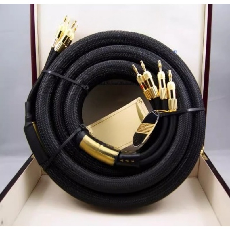 สายลำโพงคุณภาพสูง Choseal 6N O - Banana Plug บทวิจารณ์และราคา