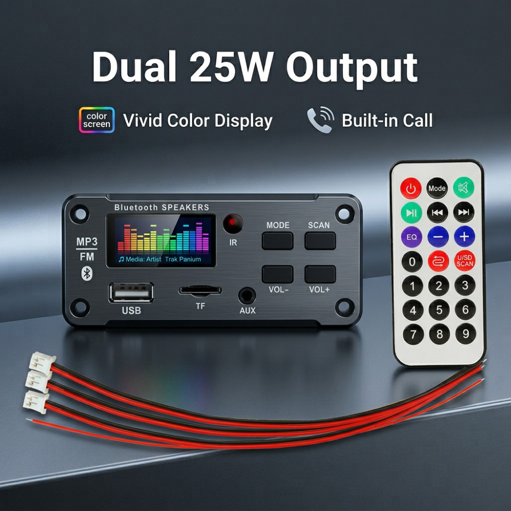50W เครื่องขยายเสียงบลูทูธ MP3 - Volume Control Board บทวิจารณ์และราคา