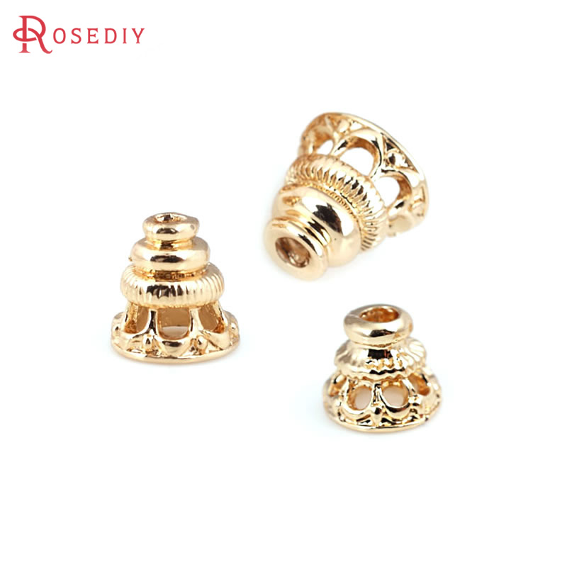 ลูกปัดทองเหลืองสีทอง 18K รูปทร - Diy Speaker บทวิจารณ์และราคา