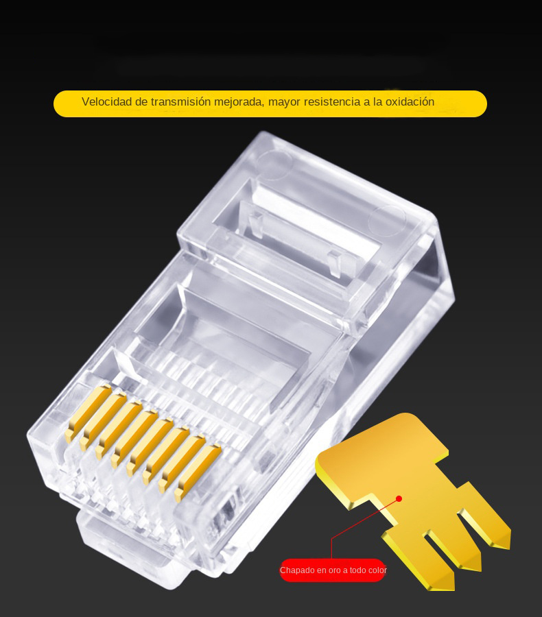 100 ชิ้น ขั้วต่อเครือข่าย RJ45 - Rj45 Jack บทวิจารณ์และราคา