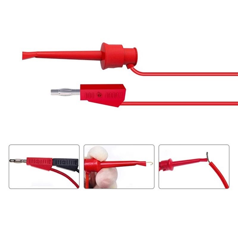 ชุดอุปกรณ์เปลี่ยนคลิปจระเข้ AB - Banana Plug บทวิจารณ์และราคา