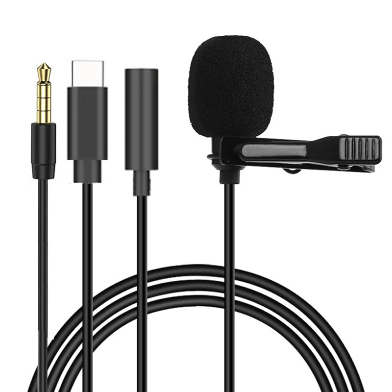 ไมโครโฟนแบบหนีบเสื้อขนาดเล็กพก - Microphone Capsule บทวิจารณ์และราคา