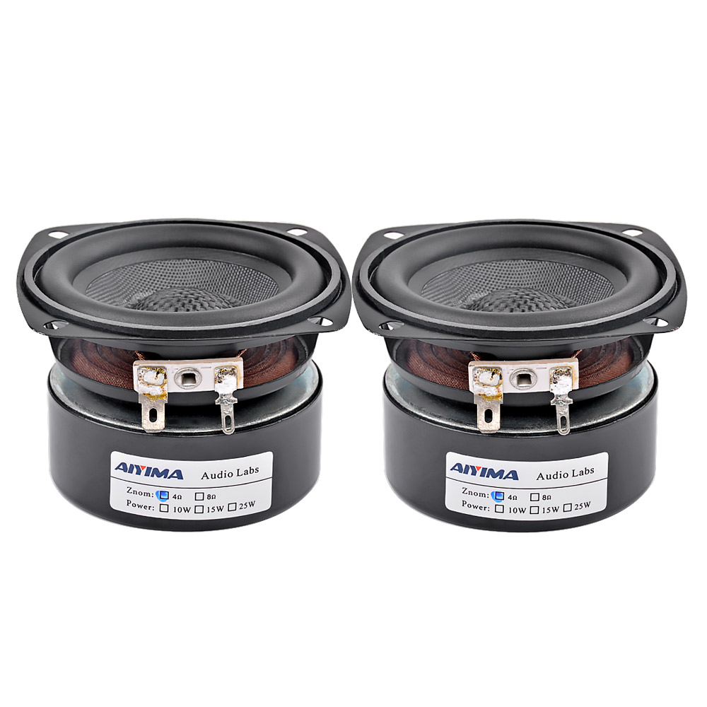 ลำโพง AIYIMA 2 ชิ้น ขนาด 3 นิ้ - Es9018 Dac บทวิจารณ์และราคา