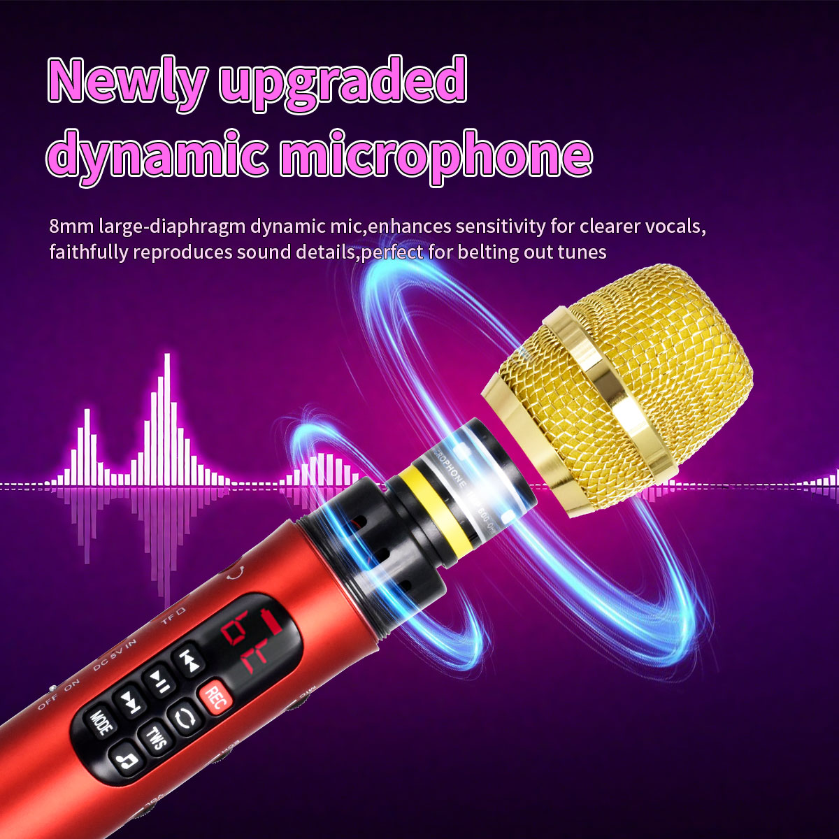 1 ชิ้น 28 ซม.25 W/ชิ้นคาราโอเก - Condenser Microphone Kit บทวิจารณ์และราคา